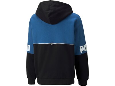 PUMA Kinder Sweatshirt Puma Power Colorblock Full Blau