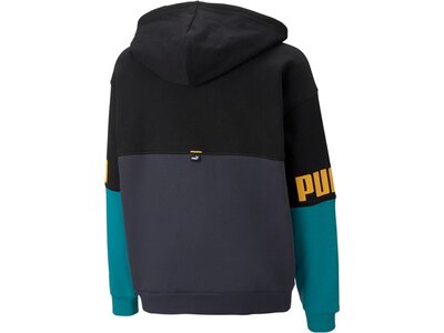 PUMA Kinder Sweatshirt Puma Power Colorblock Full Blau