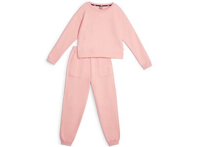 PUMA Kinder Sportanzug Loungewear Suit FL G Pink