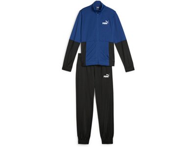 PUMA Kinder Sportanzug Colorblock Poly Suit cl B Blau