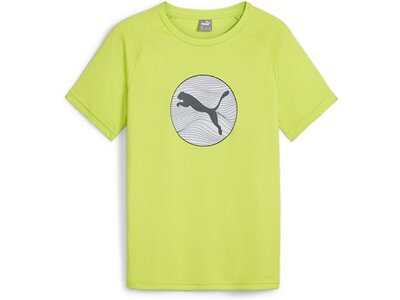 PUMA Kinder Shirt ACTIVE SPORTS Graphic Tee Grün
