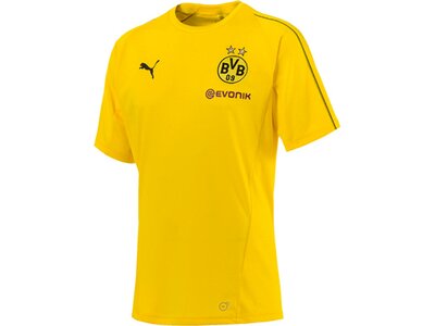 PUMA Herren T-Shirt BVB Training Jersey with Sponsor Logo Gold