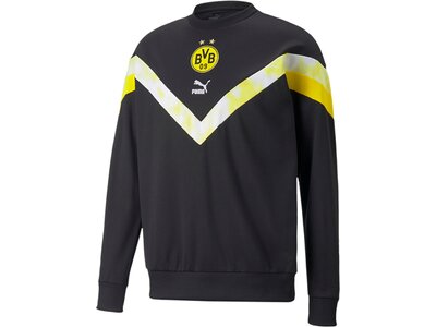 PUMA Herren Sweatshirt BVB Iconic MCS Crew Schwarz