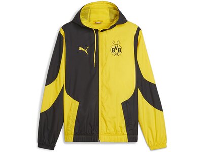 PUMA Herren Blouson BVB Prematch Woven Jacket Gelb
