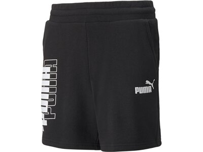 PUMA Kinder Shorts Puma Power Logo Shorts TR Schwarz