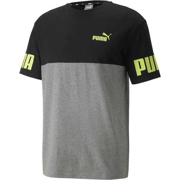PUMA Herren Shirt Puma Power Colorblock Tee