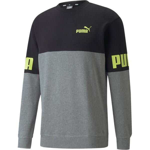 PUMA Herren Sweatshirt Puma Power Colorblock Crew