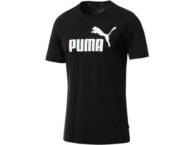 PUMA Lifestyle - Textilien - T-Shirts Essential Logo Tee T-Shirt Schwarz
