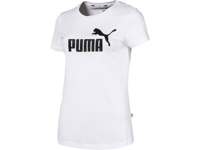 PUMA Lifestyle - Textilien - T-Shirts Essential Logo T-Shirt Damen Weiß