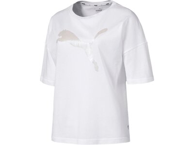 PUMA Damen T-Shirt Summer Fashion Tee Weiß