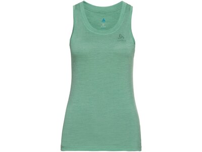 ODLO Damen Bergsport Unterhemd Ärmellos Grün