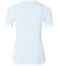 Vorschau: ODLO Damen Funktionsunterhemd / Skiunterhemd Shirt s/s Crew Neck Warm First Layer Kurzarm