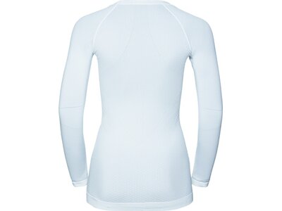 ODLO Damen Funktionsunterhemd "Evolution Warm Baselayer Shirt" Langarm Weiß
