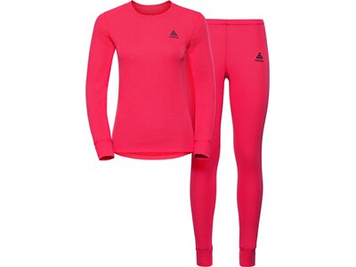 ODLO Damen Funktions-Wäscheset "Active Sports Underwear Warm" Rot