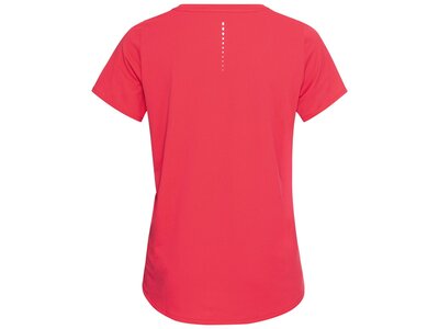 ODLO Damen T-shirt s/s crew neck ZEROWEIG Rot