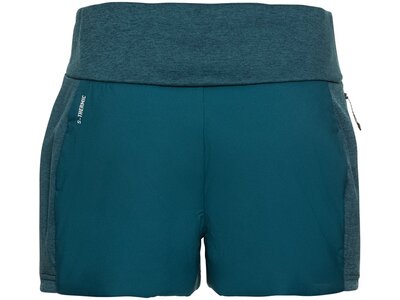 ODLO Damen Laufshorts "Millenium S-Thermic Shorts" Blau