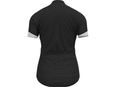 ODLO Damen Shirt Stand-up collar s/s full zip E Weiß