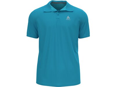 ODLO Herren Polo Polo shirt s/s F-DRY Blau