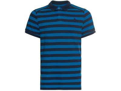 ODLO Herren Polo Polo shirt s/s CONCORD Blau