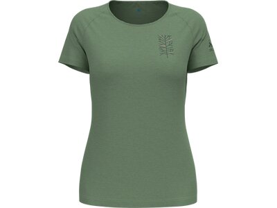 ODLO Damen Shirt T-shirt crew neck s/s ASCENT P Grün