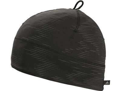 ODLO Mütze mit Print Polyknit Warm Eco Schwarz
