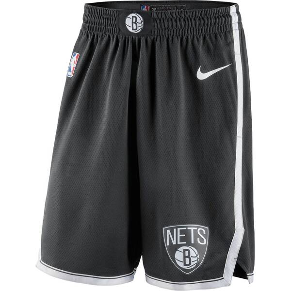NIKE Herren Shorts NBA Brookly Nets Icon Edition
