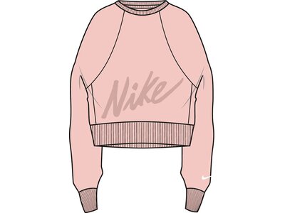 NIKE Damen Sweatshirt "Get Fit" Pink
