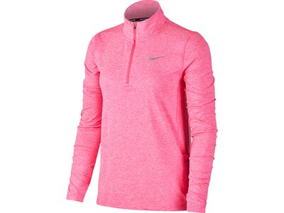 NIKE Damen Laufsport Shirt Langarm Pink
