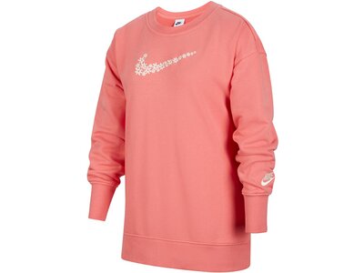 NIKE Kinder Sweatshirt G NSW FT BF CREW Pink