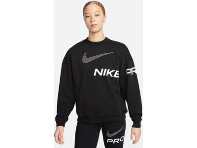 NIKE Damen Nike Dri-FIT Get Fit Sweatshirt Schwarz