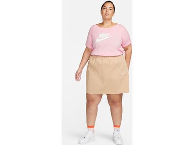 NIKE Damen Logo T-Shirt (Plus Size) pink