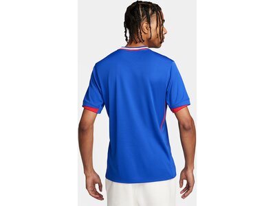 NIKE Herren Shirt FFF 2024 Stadium Home Men's Dri-FIT Soccer Replica Jersey Blau