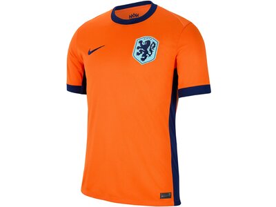 NIKE Herren Fantrikot Netherlands 2024 Stadium Home Men's Dri-FIT Soccer Replica Jersey Orange