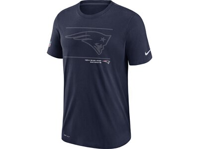 NIKE Herren Fanshirt New England Patriots Nike DFCT Team Issue T-Shirt Blau