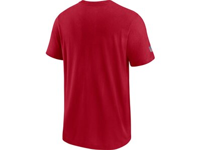 NIKE Herren Fanshirt San Francisco 49ers Nike DFCT Team Issue T-Shirt Rot