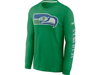 NIKE Herren Seattle Seahawks Nike LS Fashion Top Grün