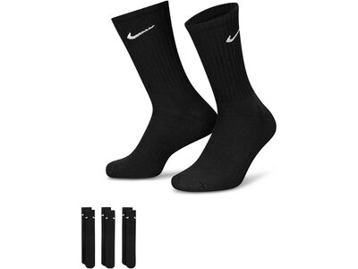 NIKE Lifestyle - Textilien - Socken Value Cotton Crew 3er Pack Socken Schwarz