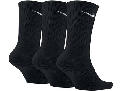 NIKE Lifestyle - Textilien - Socken Value Cotton Crew 3er Pack Socken Schwarz