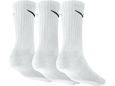 NIKE Lifestyle - Textilien - Socken Value Cotton Crew 3er Pack Socken Weiß