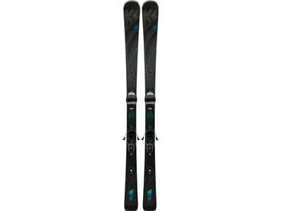 K2 Damen All-Mountain-Ski BURNIN LUV ER3 10 COMPACT QUIKCLIK Schwarz