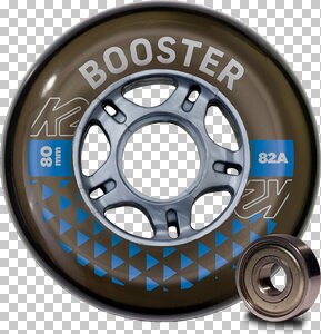 K2 BOOSTER 80MM 82A 8-WHEEL PACK W ILQ 7
