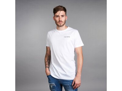 FISCHER Herren Shirt T-SHIRT - CLASSIC LOGO - WHITE Weiß