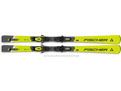 FISCHER Herren Racing Ski RC4 POWER TI AR + RS 10 PR Gelb