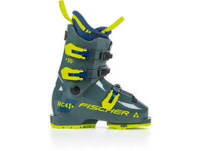 FISCHER Kinder Ski-Schuhe RC4 50 JR GW RHINO GREY/RHINO GREY Grün