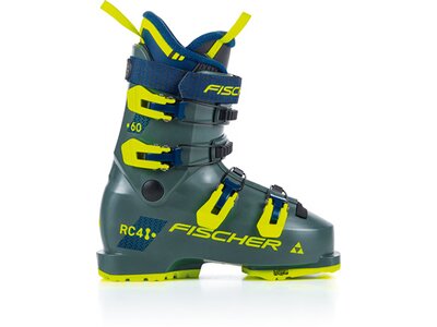 FISCHER Kinder Ski-Schuhe RC4 60 JR GW RHINO GREY/RHINO GREY Grün