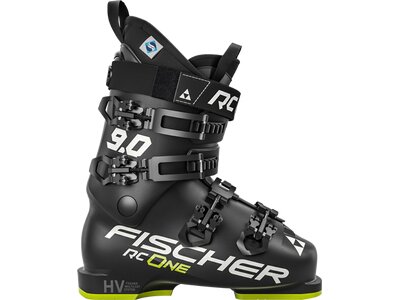 FISCHER Herren Ski-Schuhe RC ONE 9.0 YELLOW BLACK/BLACK Schwarz