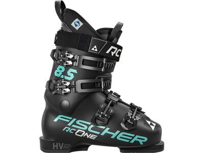 FISCHER Damen Ski-Schuhe RC ONE 8.5 CELESTE BLACK/BLACK Schwarz