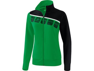 ERIMA Fußball - Teamsport Textil - Jacken 5-C Präsentationsjacke Damen Grün
