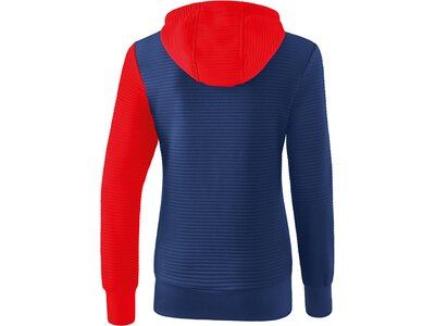 ERIMA Fußball - Teamsport Textil - Jacken 5-C Trainingsjacke mit Kapuze Damen Blau