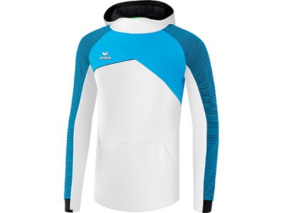 ERIMA Fußball - Teamsport Textil - Sweatshirts Premium One 2.0 Kapuzensweat Kids Hell Weiß